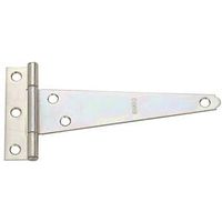 Light Duty T-Hinges 6 Inch Zinc Plated Steel 2 Pack