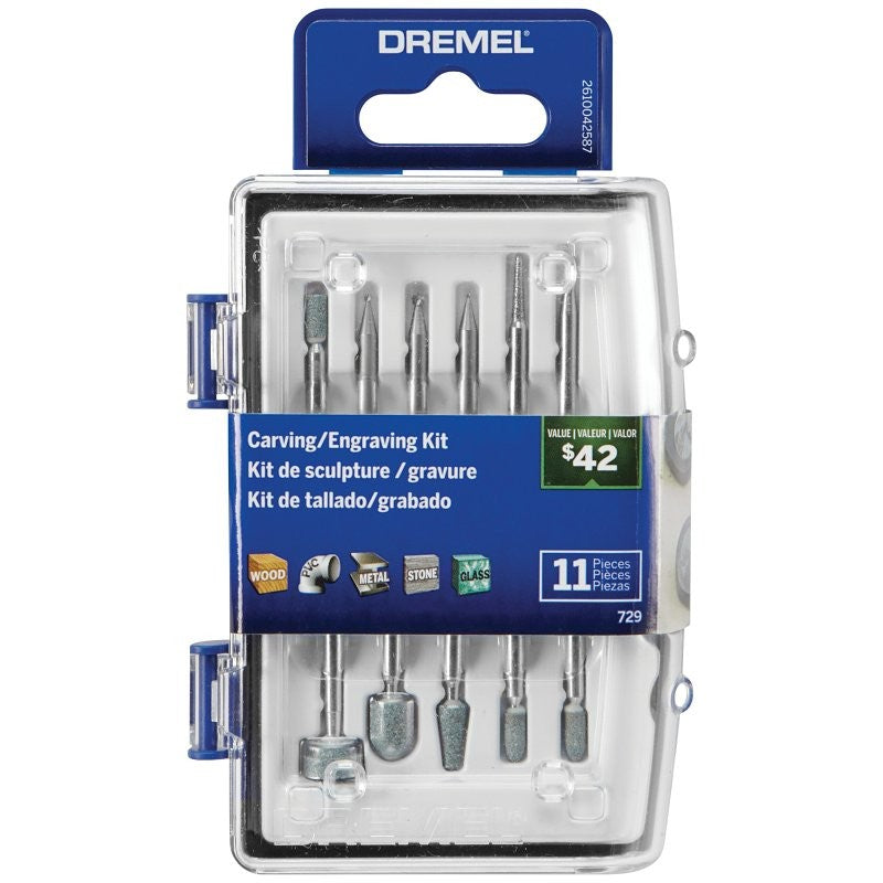 Dremel 729-01 Carving/Engraving Accessory Micro Kit