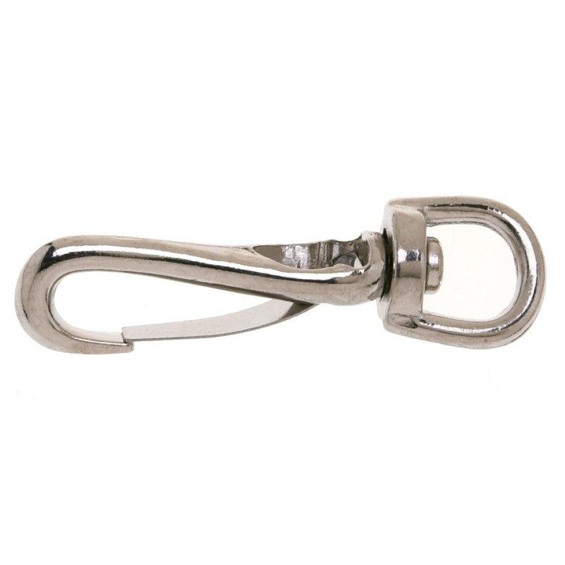 Campbell T7615902 Spring Snap Link, 3/8 in, 30 lb Working Load, Zinc, Nickel-Plated (Pack of 10)