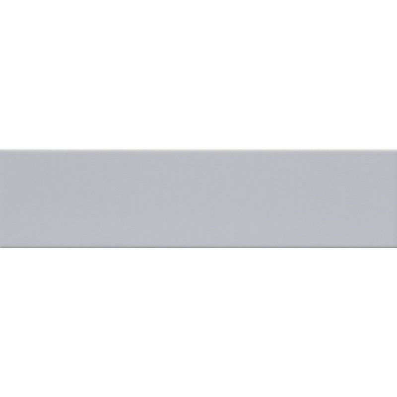 Emser Tile Catch F14CATCGR0416P Wall Tile, 4 in L Tile, 16 in W Tile, Pressed Edge, Ceramic, Gray, Glazed/Gloss