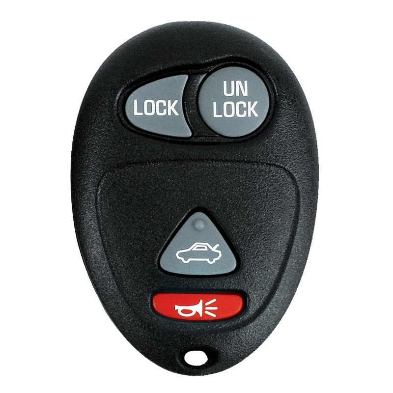 Hy-Ko 19GM802S Key Fob Shell, For: General Motors Vehicles Remote, 4-Button, Plastic, Black
