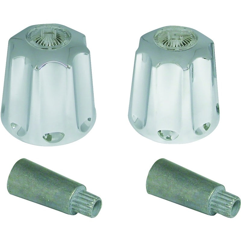 Danco 88860 Faucet Handle, Knob, Multi-Fit, Specifications: 2.37 in OD, For: Gerber Two Handle Tub/Shower Faucets