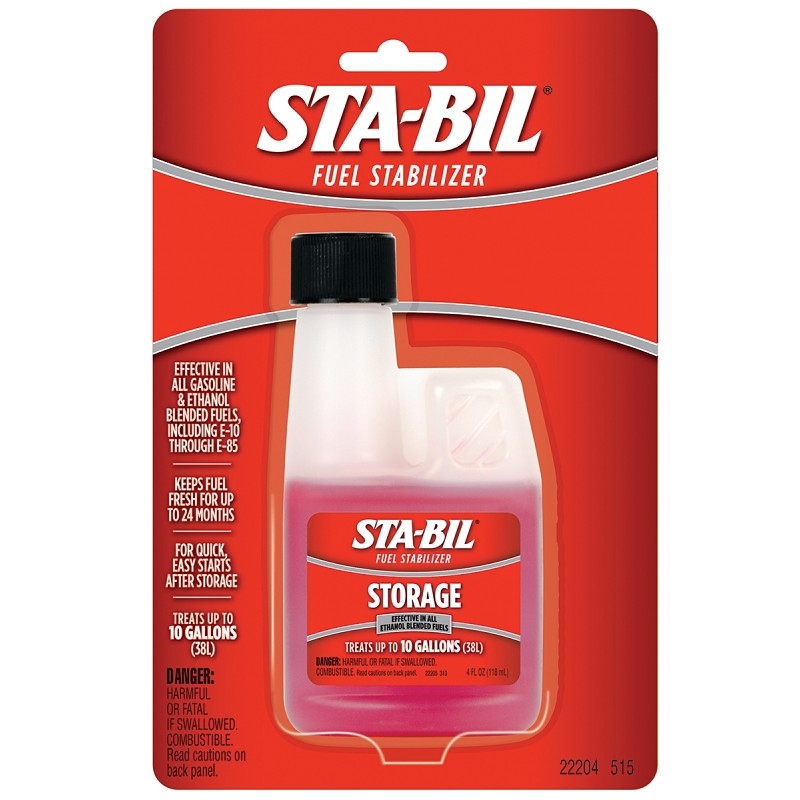 Sta-Bil 22204 Fuel Stabilizer, 4 oz, Bottle
