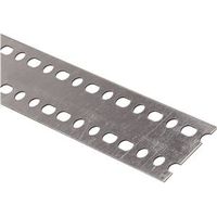 Slotted Strapping 0.047 Thick By 48 Inch By 2-3/8 Inch Galvanized Steel