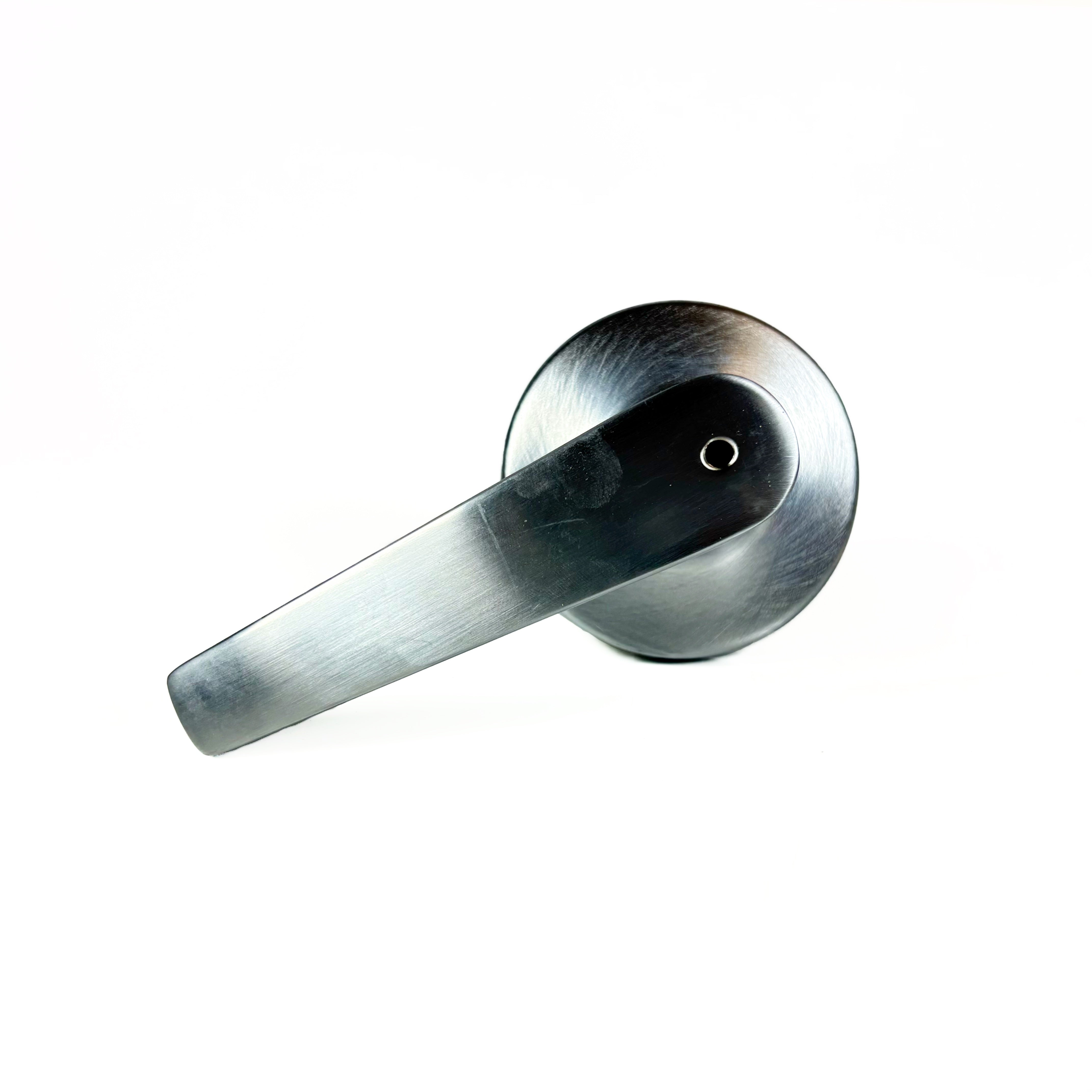 Delta Bed And Bath Privacy Leverset Light Commercial Satin Chrome