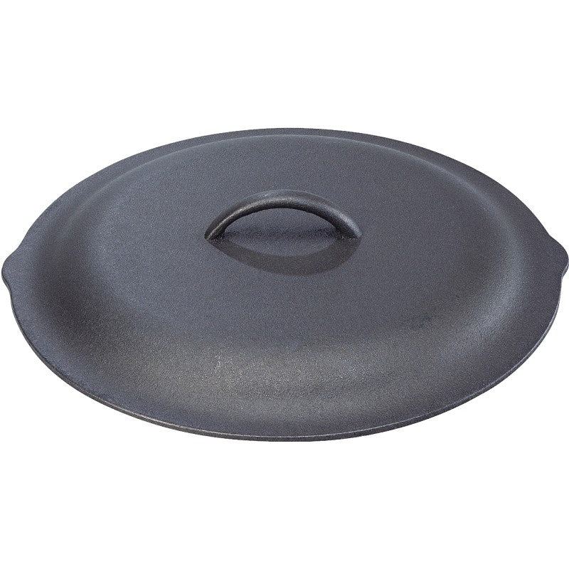 Lodge L10SC3 Cookware Cover, Cast Iron, Black, For: L10DSK3, L10SK3, L10CF3 Skillet, L10DO3, L10DOL3 Oven