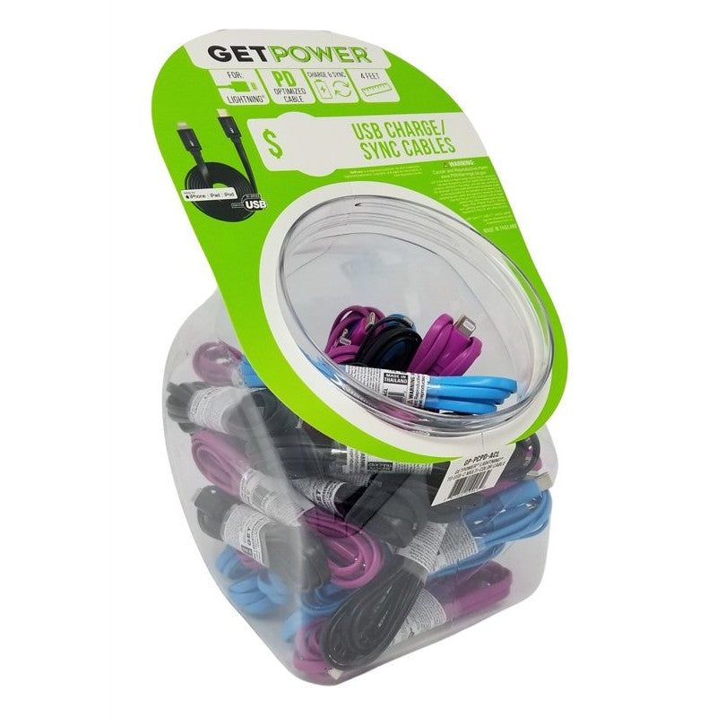 CHRG CBL USB C - APPLE LTN 4FT