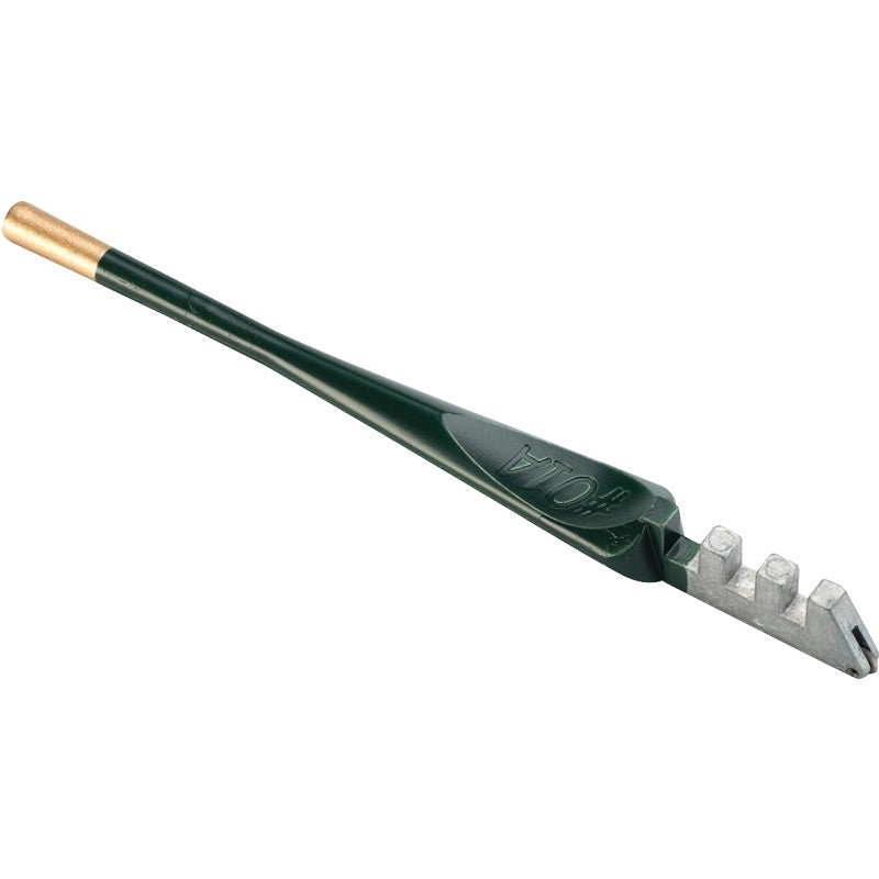 Fletcher 01-115/01ACP Straight End Glass Cutter, 2 to 3 mm Cutting Capacity, Steel Body