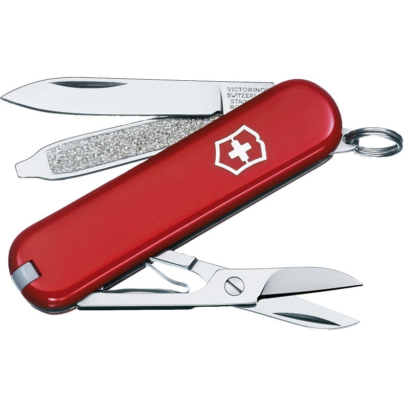 Victorinox 0.6223-X107 Pocket Knife, 7-Function, Red Handle