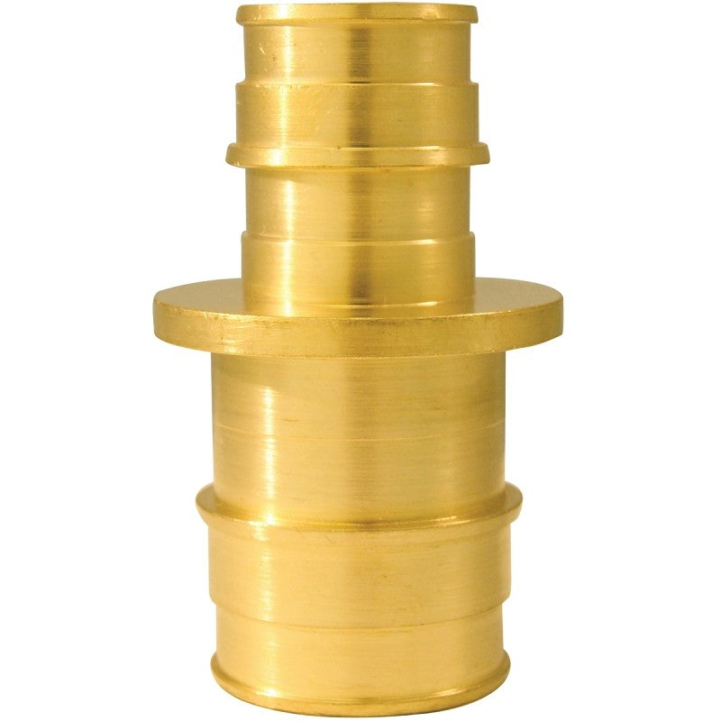 Apollo ExpansionPEX Series EPXC341 Reducing Coupling, 3/4 x 1 in, Barb, Brass, 200 psi Pressure