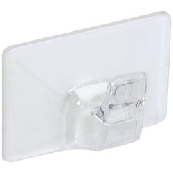 Medium Household Hooks Clear 3 Pack