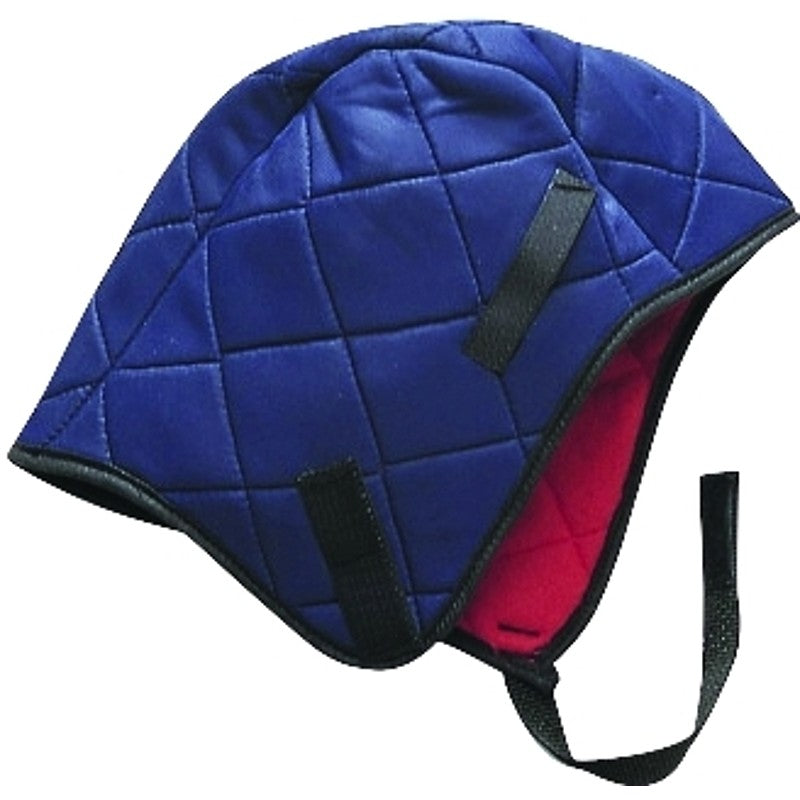 Jackson Safety 3000442 Winter Liner, Nylon, Blue, Hook-and-Loop Attachment