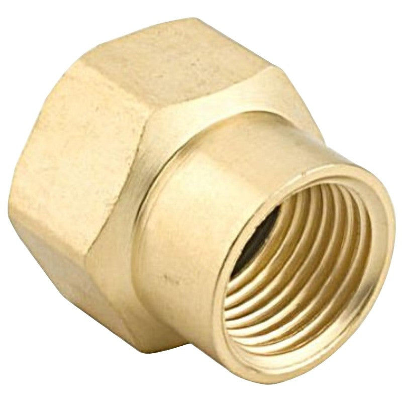 Gilmour 800574-1001 Hose Connector, 1/2 x 3/4 in, FNPT x FNH, Brass