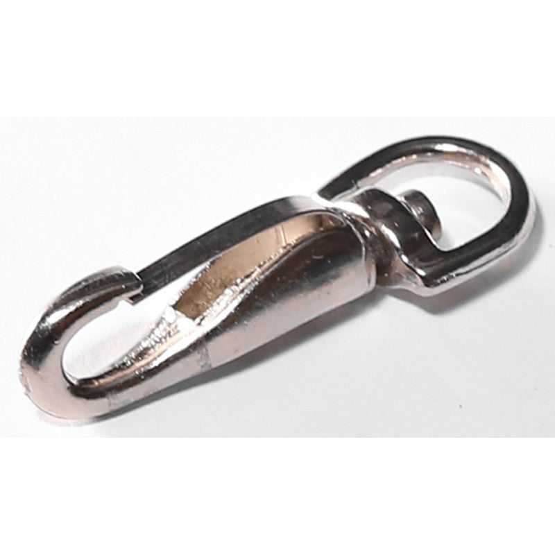 Baron 437-3/8 Spring Snap, 45 lb Working Load, Zinc, Nickel