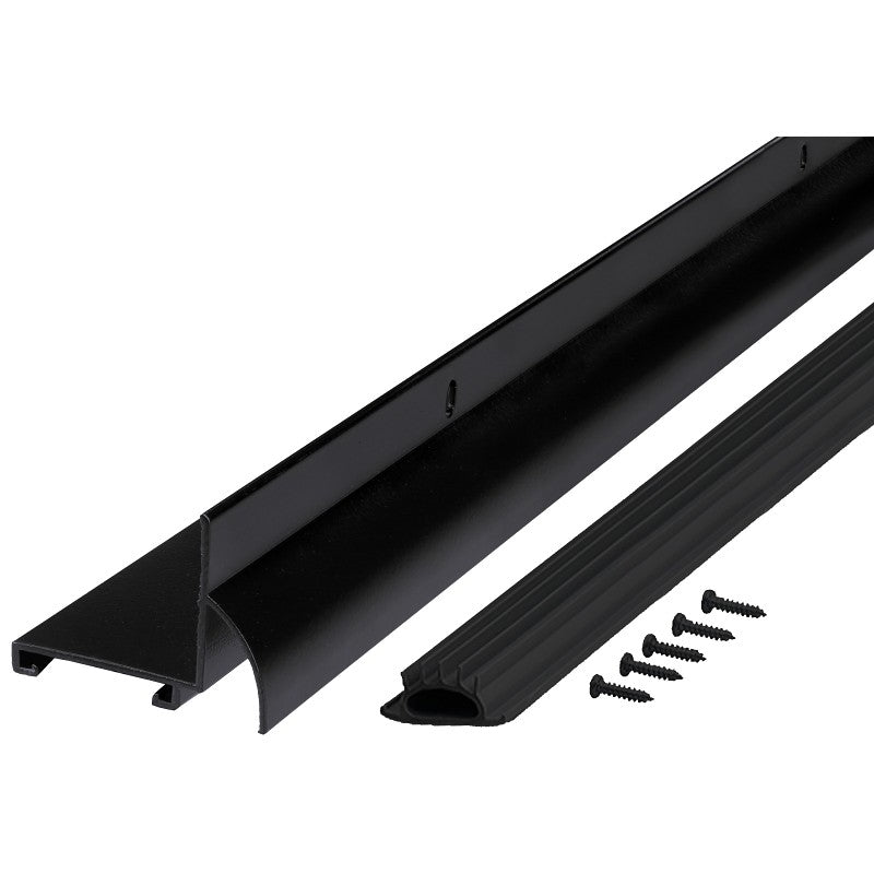 M-D 11824 Under Door Seal, 2-1/4 in W, 1-3/8 in Thick, 36 in L, Aluminum