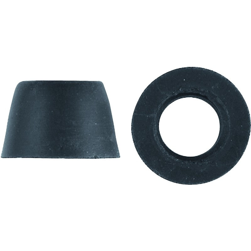 Danco 38802B Faucet Washer, 3/8 in ID x 5/8 in OD Dia, 1/2 in Thick, Rubber (Pack of 5)