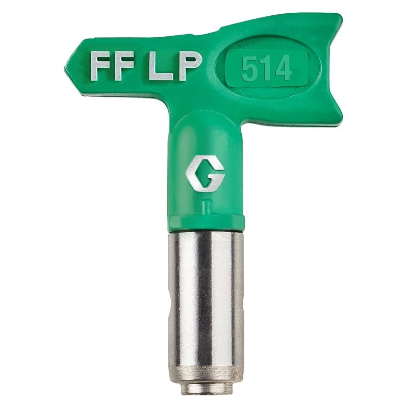 Graco FFLP514 Spray Tip, Specifications: 10 to 12 in Fan Width, 4050 psi, 0.008 in Orifice Dia, 0.21 gpm