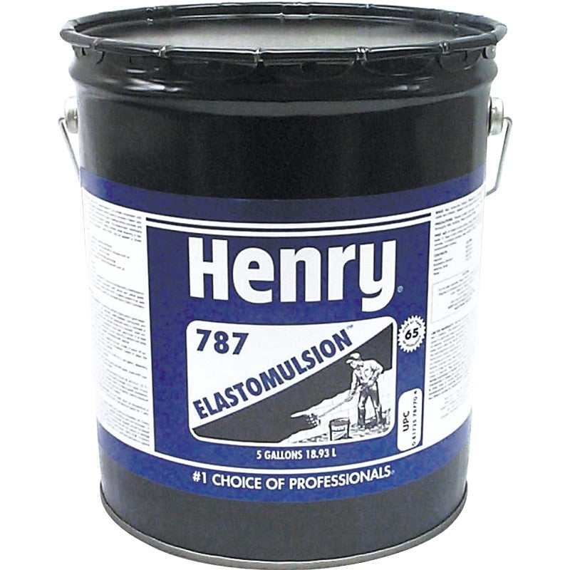 Henry HE787074 Damp Proofing, Black, 18.93 L Pail, Liquid
