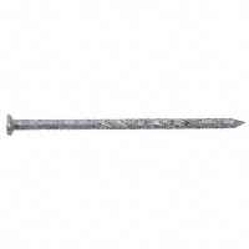 Maze STORMGUARD T447S530 Deck Nail, Hand Drive, 8D, 2-1/2 in L, Steel, Galvanized, Spiral Shank (Pack of 6)