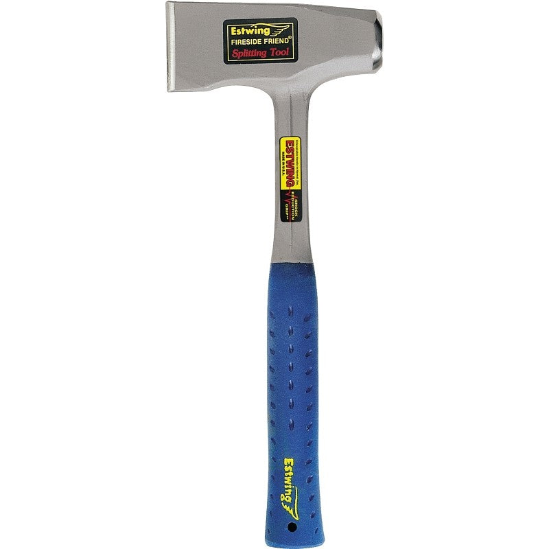 Estwing Fireside Friend E3-FF4 Single Bit Splitting Tool, 2-3/8 in Cutting Edge, 64 oz Head, Steel Head, 14 in OAL