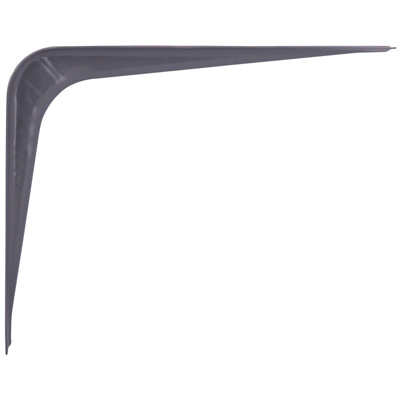 ProSource 21138PGL-PS Shelf Bracket, 65 lb/Pair, 6 in L, 5 in H, Steel, Gray (Pack of 20)