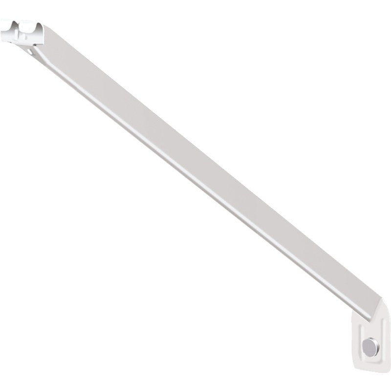ClosetMaid 1180 Support Bracket, Steel, White, Includes: (1) #8 Pin, (1) Anchor