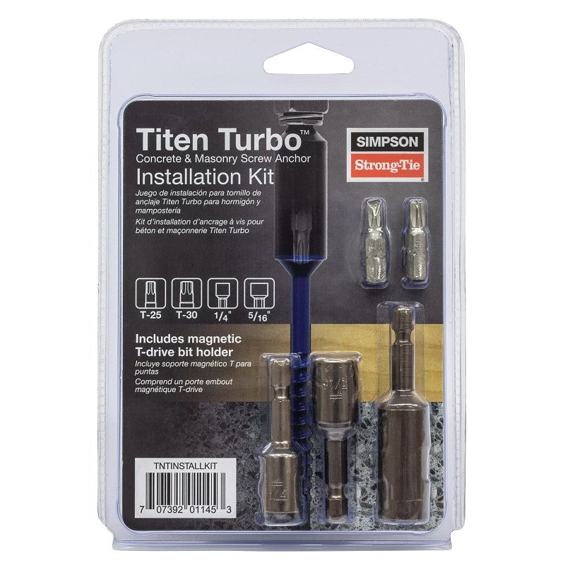 Simpson Strong-Tie Titen Turbo TNTINSTALLKIT Installation Tool Kit