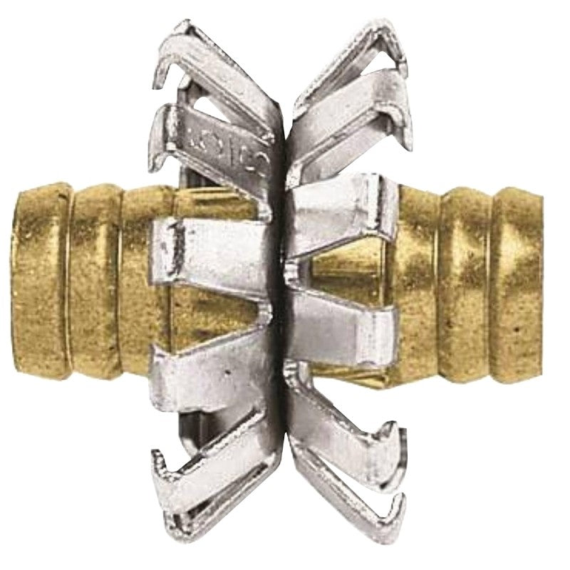 Gilmour 805854-1001 Heavy-Duty Clinch Hose Mender, 5/8 in, Brass