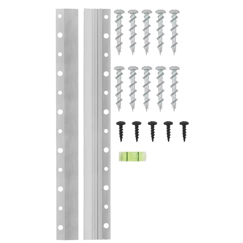 National Hardware PB2564 Series N260-137 Clip Strip, Aluminum, Anodized