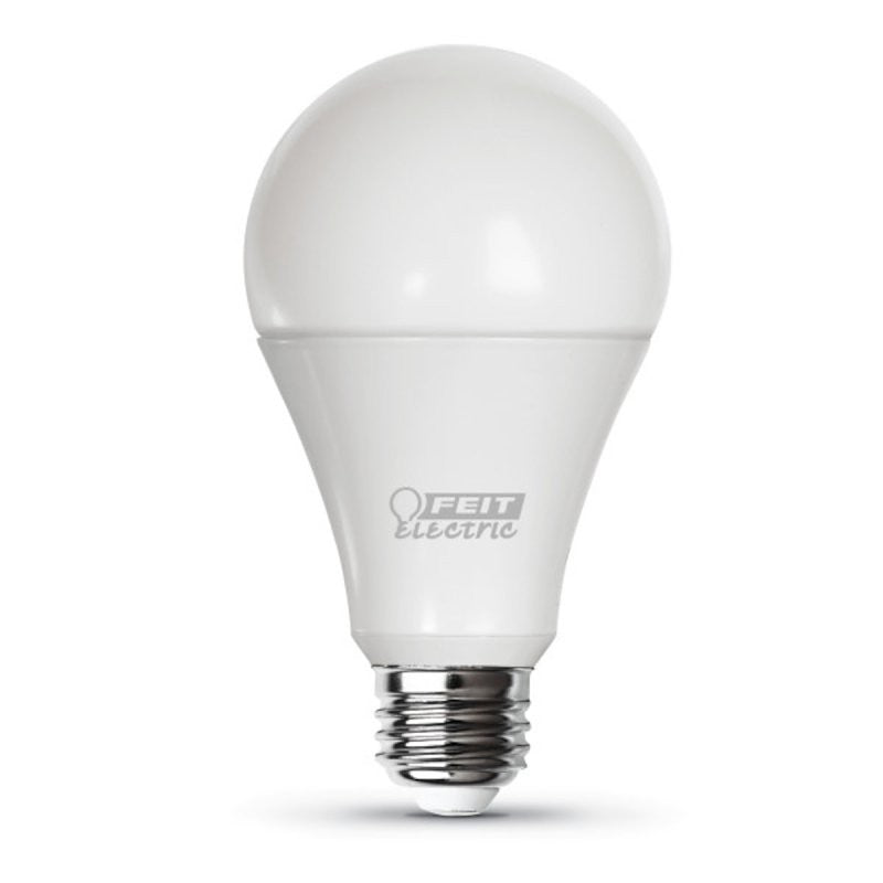 Feit Electric OM150DM/850/LED LED Bulb, 120 V, 2605 Lumens, 28 W, A21 Lamp, 150 W Equivalent, E26 Lamp Base (Pack of 4)