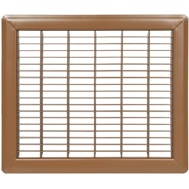 Imperial RG0625 Air Grille, 10 in L, 12 in W, Steel, Brown