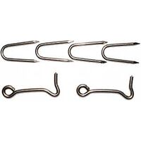 Stainless Steel Gate Staple With Hooks 3 Inch Pack of 2