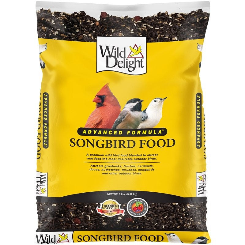 Wild Delight 377080 Songbird Food, 8 lb Bag