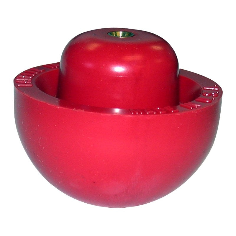 Korky 0425BP Tank Ball, Chlorazone Rubber, Red, For: Kohler Part 88921 and Eljer Touch Flush Assemblies