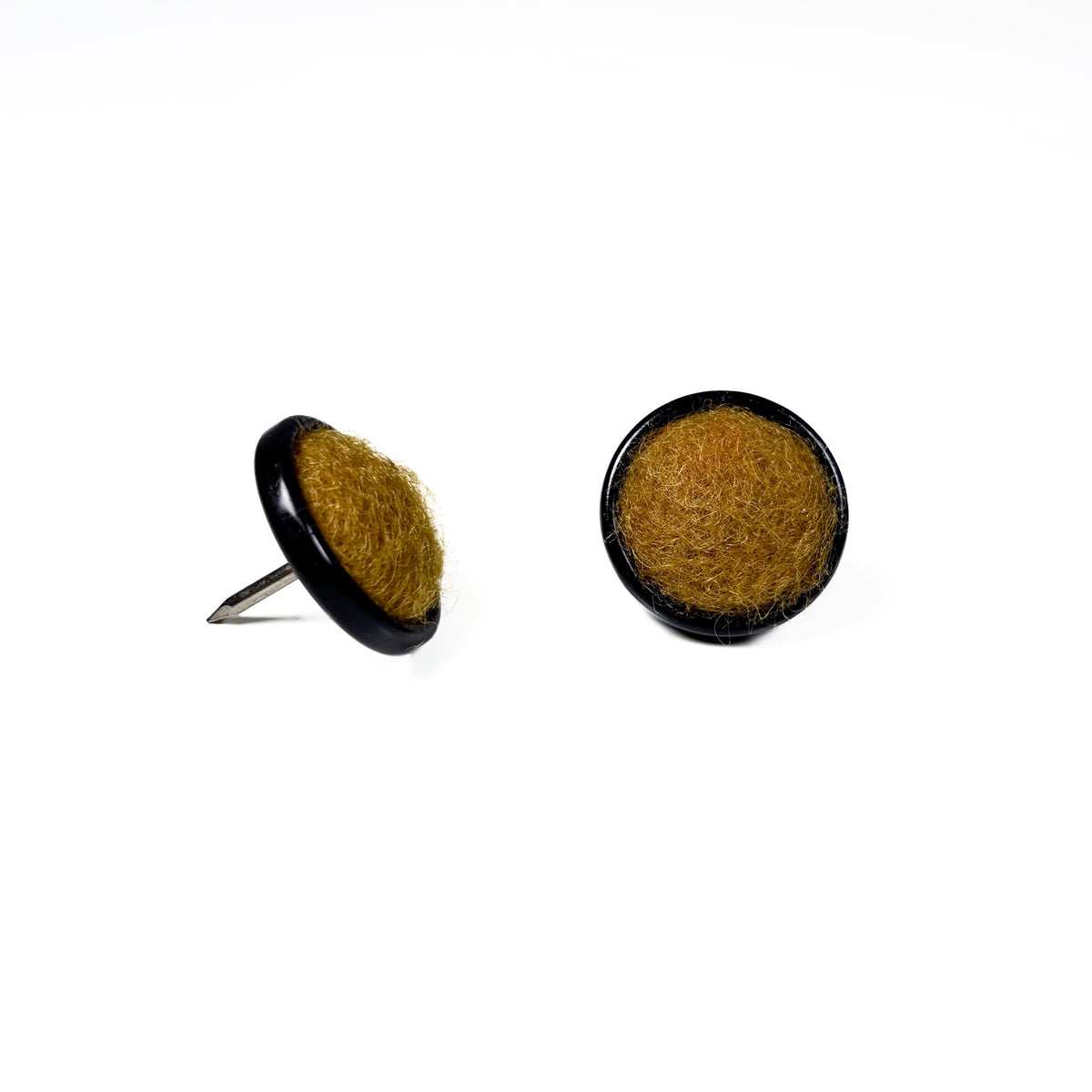 Nail On Carpeted Glides 1 Inch 4 Pack