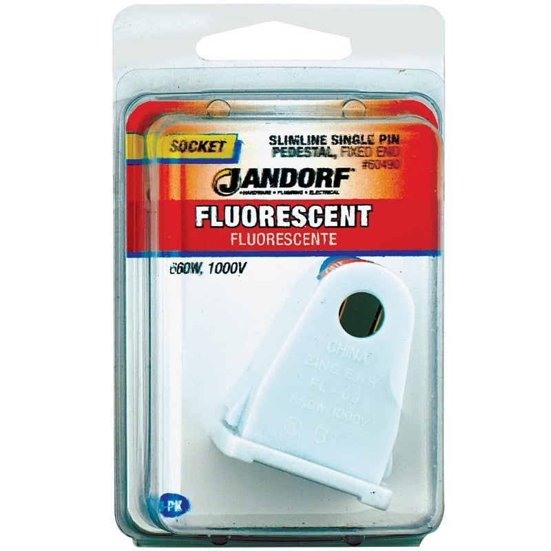Jandorf 60490 Lamp Socket, 1000 V, 660 W