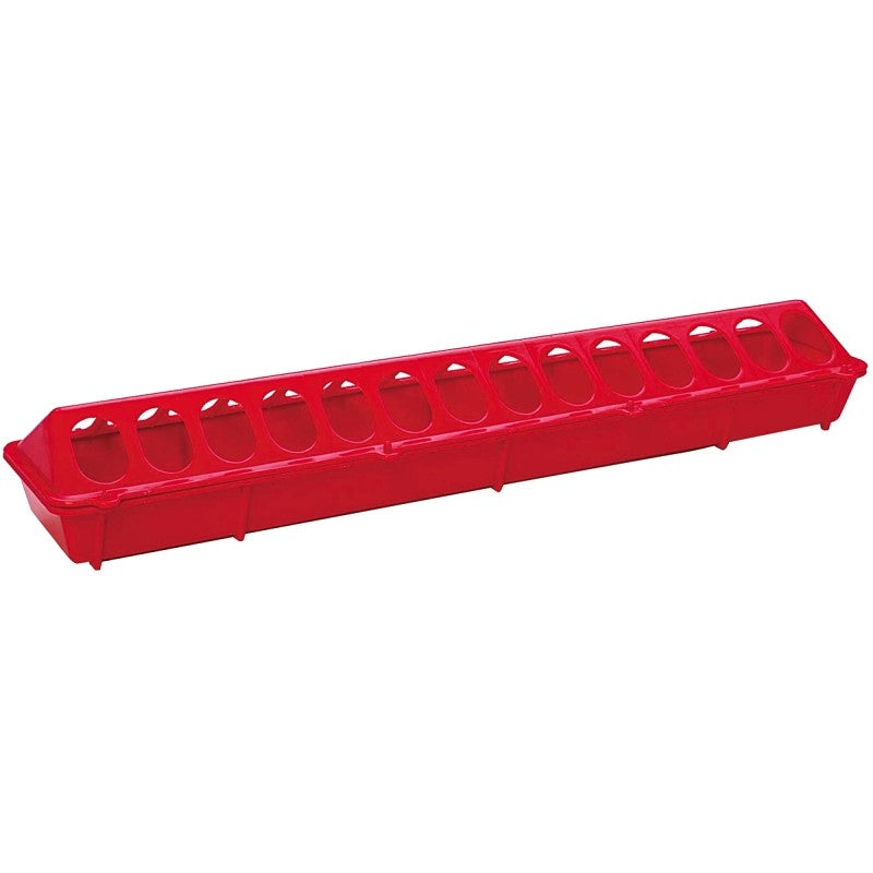 Little Giant 820 Poultry Feeder, 1.5 lb Capacity, 28-Compartment, Plastic/Polypropylene, Flip-Top Mounting