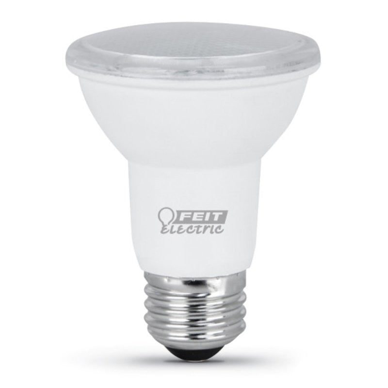 Feit Electric PAR2050/10KLED/3 LED Lamp, Flood/Spotlight, PAR20 Lamp, 50 W Equivalent, E26 Lamp Base, 3000 K Color Temp
