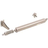 Pneumatic Shock Absorbing Adjustable Door Closer Aluminum Finish