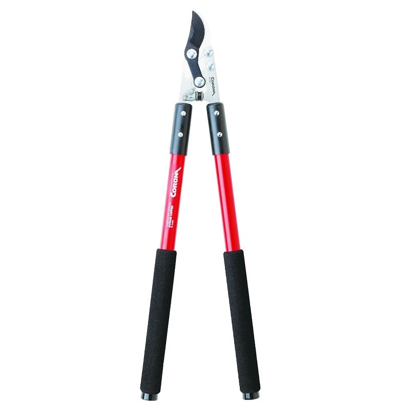 Corona FL 3460 Bypass Lopper, 1-1/2 in Cutting Capacity, Resharpenable Blade, Carbon Steel Blade, Fiberglass Handle