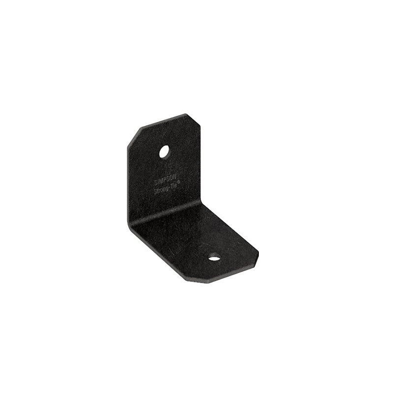 Simpson Strong-Tie Avant APVA21 90 deg Ornamental Angle, 1-1/2 to 2 in W, 1-3/8 in D, Steel, Black, Powder-Coated (Pack of 90)