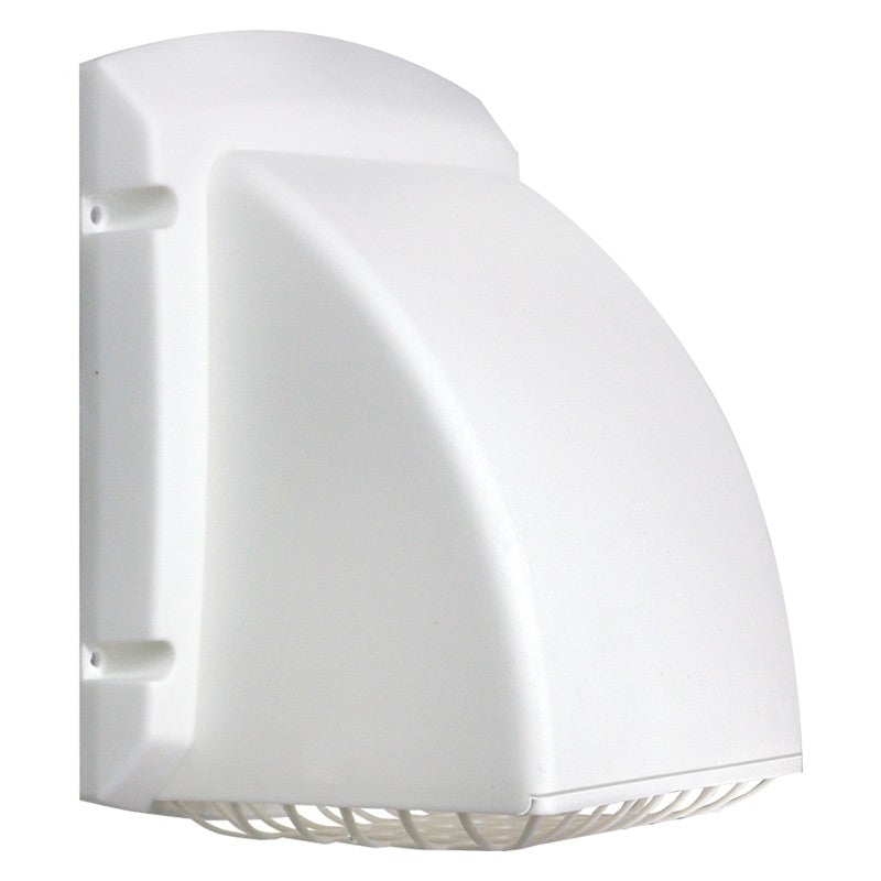 Dundas Jafine ProMax PMC4WX Exhaust Cap, 4 in Duct, Polypropylene, White