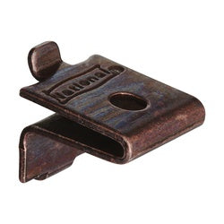 Shelf Support Clips For Pilasters Bronze Bulk (POS)