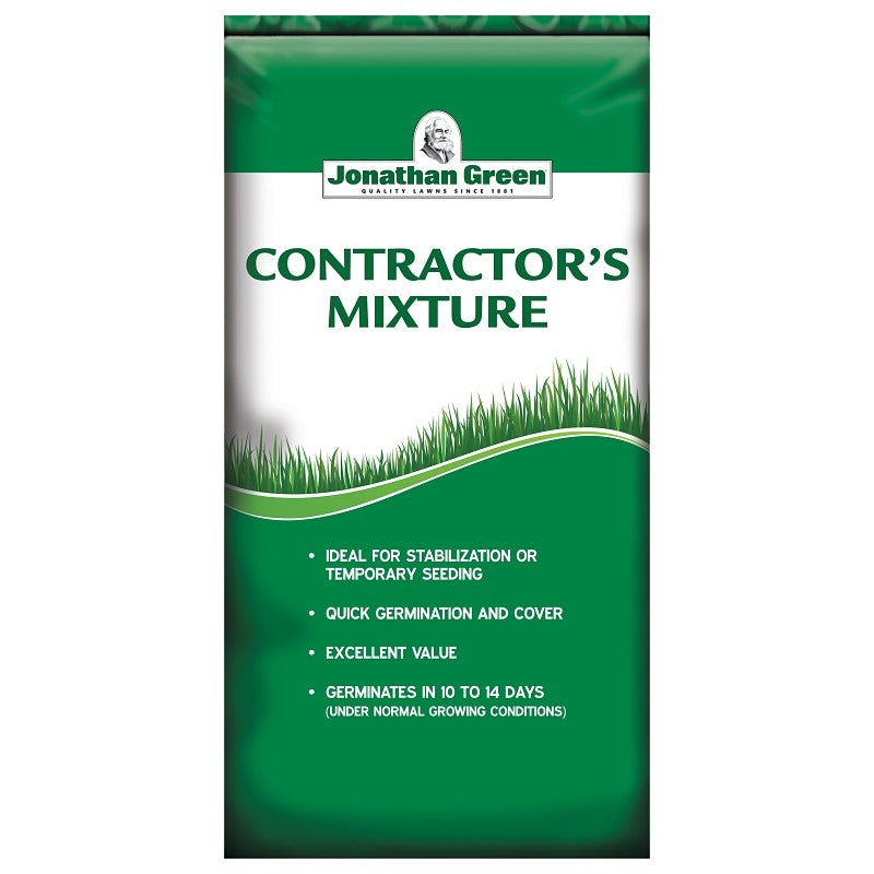 Jonathan Green 11458 Contractors Mix Grass Seed, 25 lb Bag