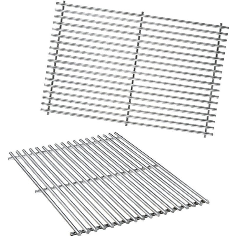 Weber 7528 Cooking Grate, 19-1/2 in L, 12.9 in W, Stainless Steel