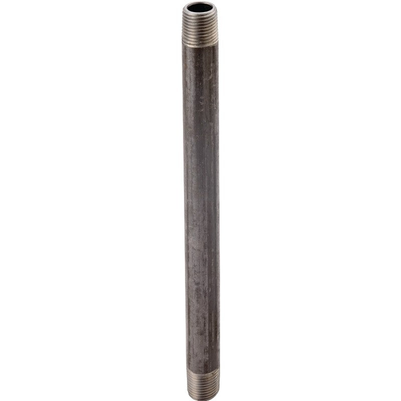 ProSource 11/2X21/2 Pipe Nipple, 1-1/2 in, Male, Steel, SCH 40 Schedule, 2-1/2 in L