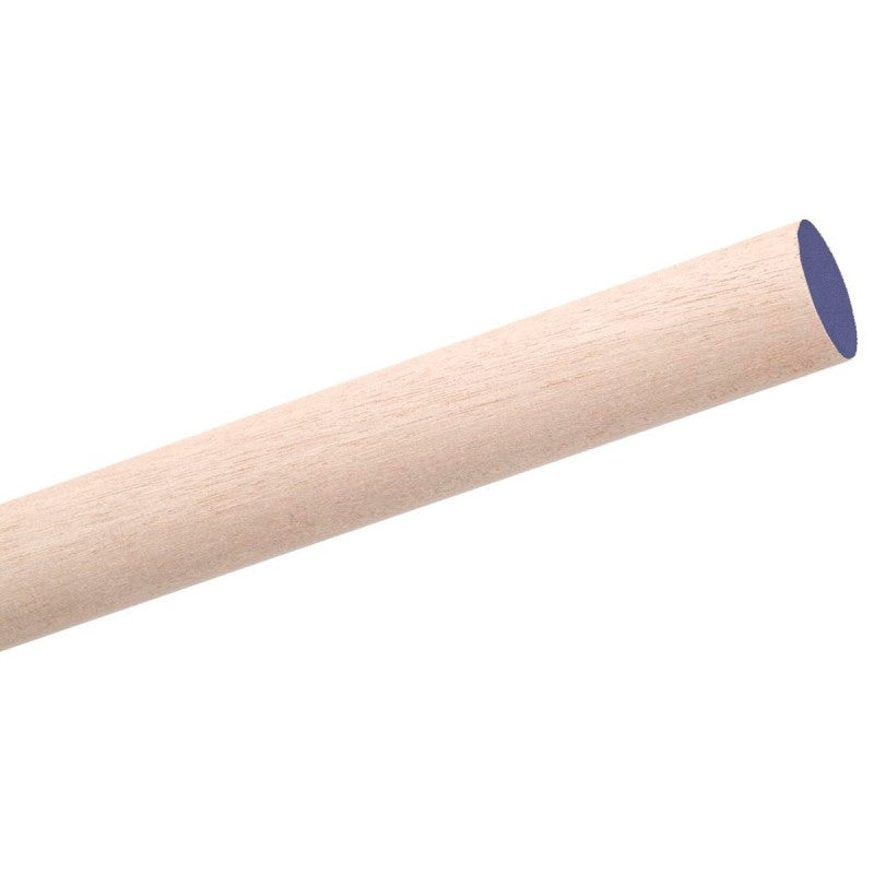 Waddell 6714UB Dowel Rod, 7/8 in Dia, 48 in L, Birchwood (Pack of 6)