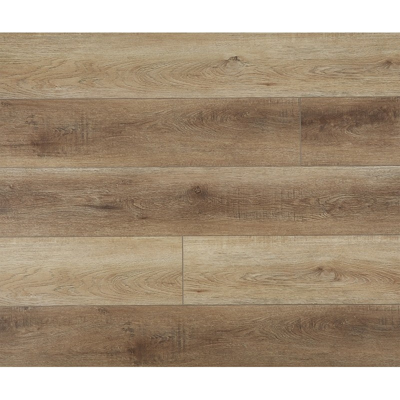 Healthier Choice Flooring CVP102G03 Series Luxury Plank with Pad, Chardonnay, 48 in L, 7 in W, Beveled Edge, SPC