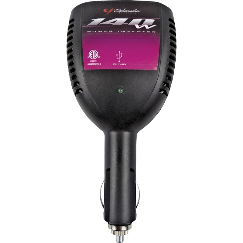 Schumacher PI-140 Power Inverter, 10.5/15.5 VDC Input, 120 V Output