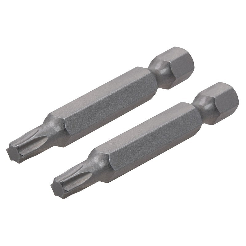 Irwin IWAF22TX252 Power Bit, T25 Drive, Torx Drive, 1/4 in Shank, Hex Shank, 1-15/16 in L, Steel